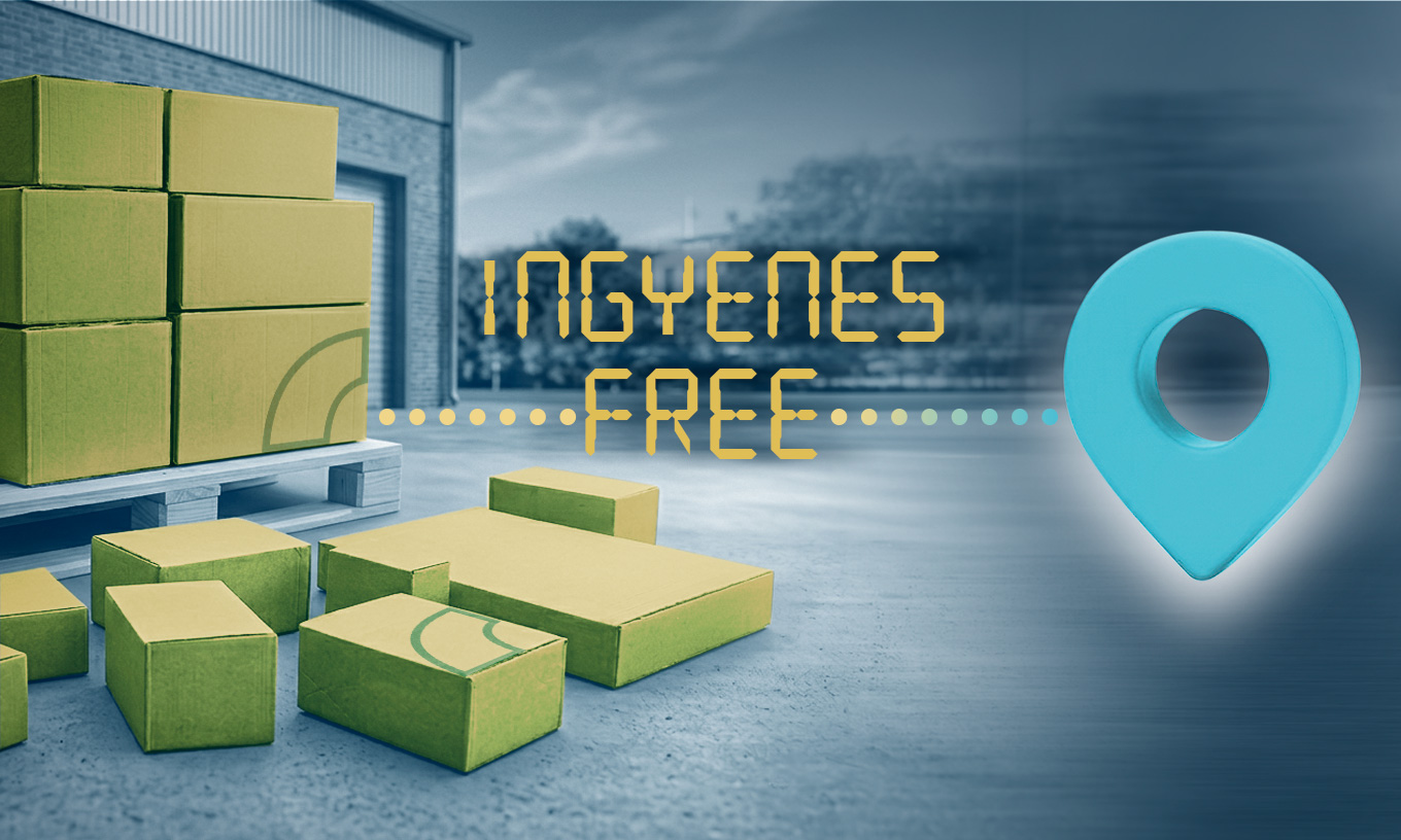 Ingyenes házhozszállítás 2026. augusztus 31-ig!